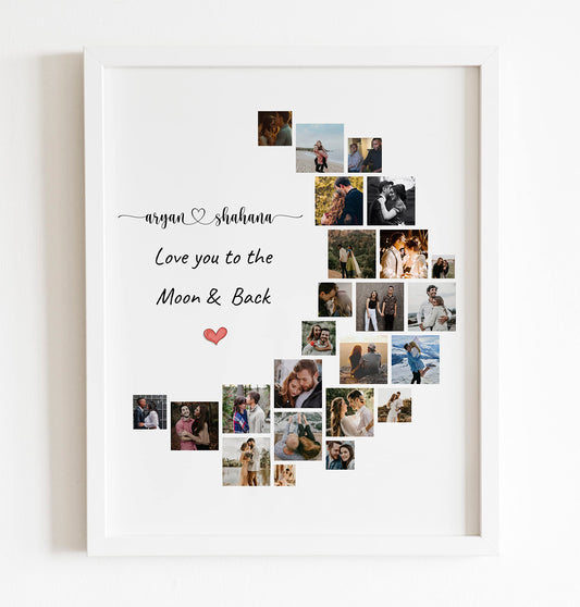 The Signature Love Story Frame